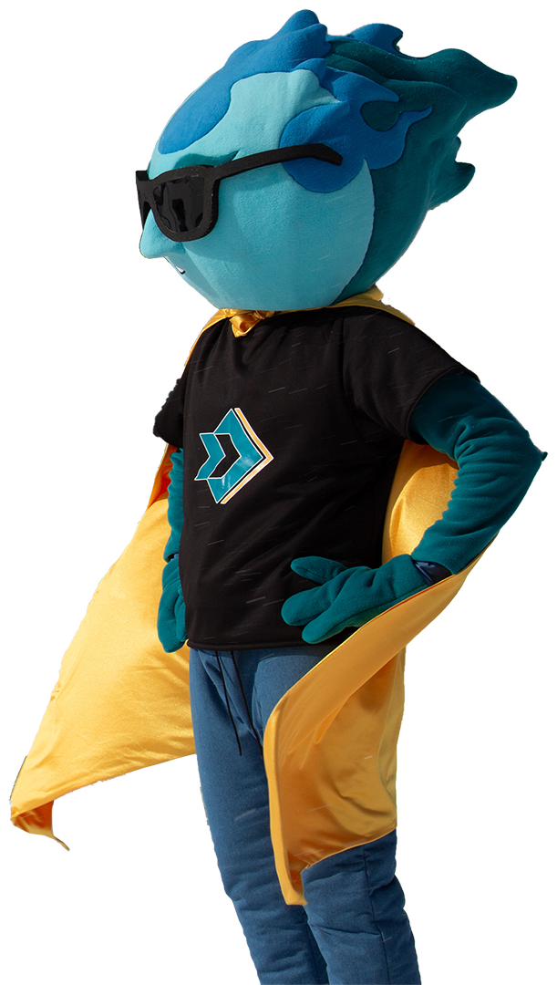 Coco Comet Mascot